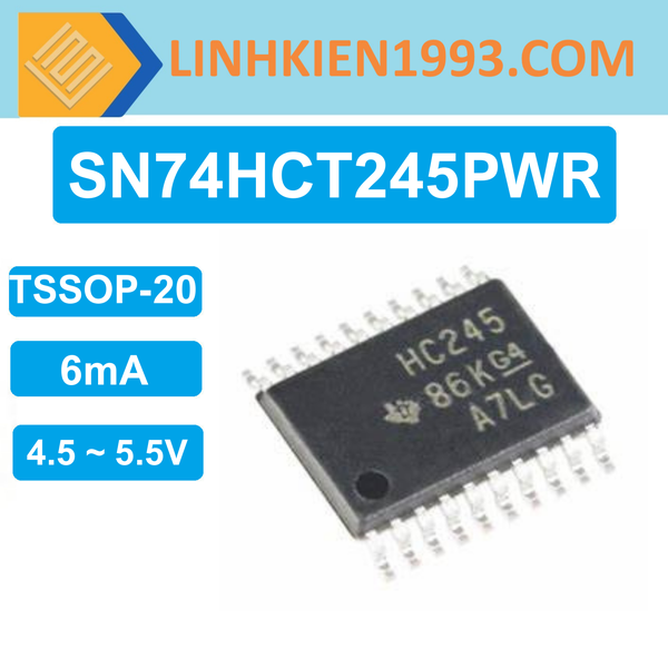 sn74hct245pwr-tssop-20