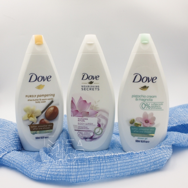 Sữa tắm dove đức 500ml làm da sáng mịn