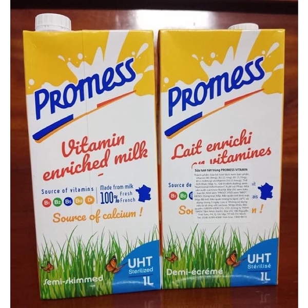Sữa Promess VITAMIN 1 lít