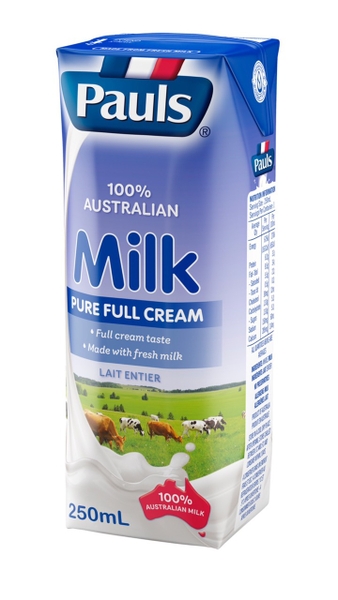 Sữa tươi nguyên kem Pauls 250ml