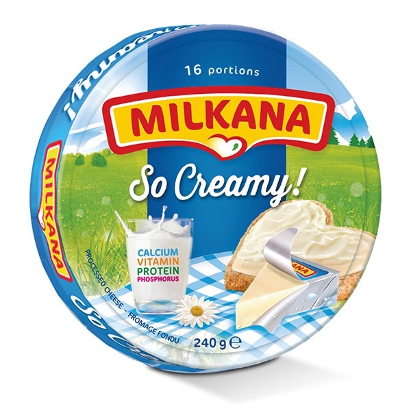 Phô mai Milkkana hộp 16 miếng