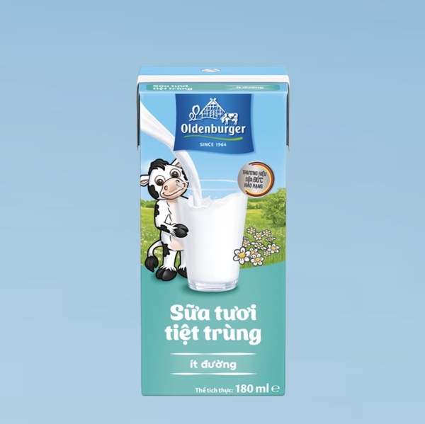 Sữa tươi  Oldenburger vị nguyên kem