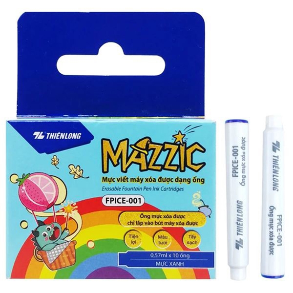 Ống Mực Thiên Long Màu Xanh FPICE-001