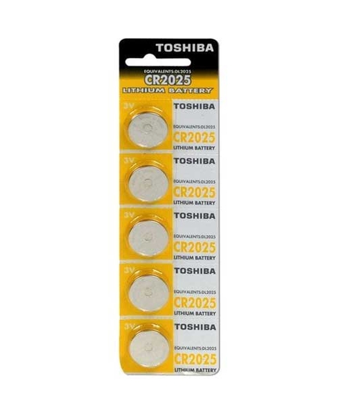 Pin Nút Áo Toshiba Lithium CR2025 (Lẻ 1 Viên)