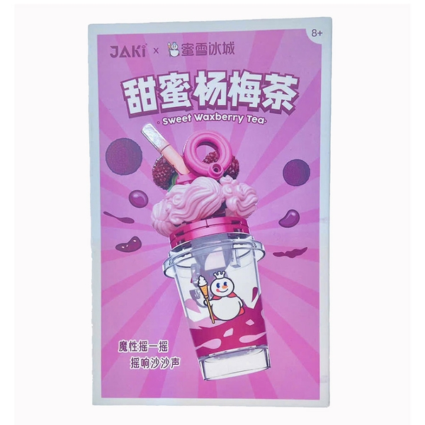 Đồ Chơi Xếp Hình Jaki - Trà Dâu Kem Cheese - 2114 - XWZB-23027
