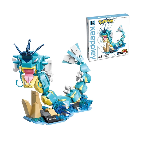 Bộ Lắp Ráp Keeppley Pokemon Gyarados B0110 (481 Mảnh)