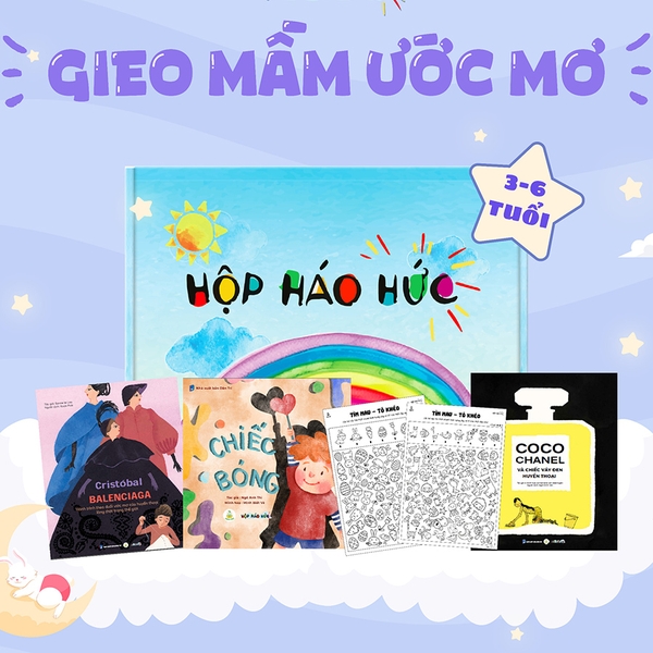 Hộp Háo Hức Gieo Mầm Ước Mơ 3 - 6 Tuổi