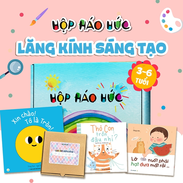 Hộp Háo Hức Lăng Kính Sáng Tạo 3 - 6 Tuổi