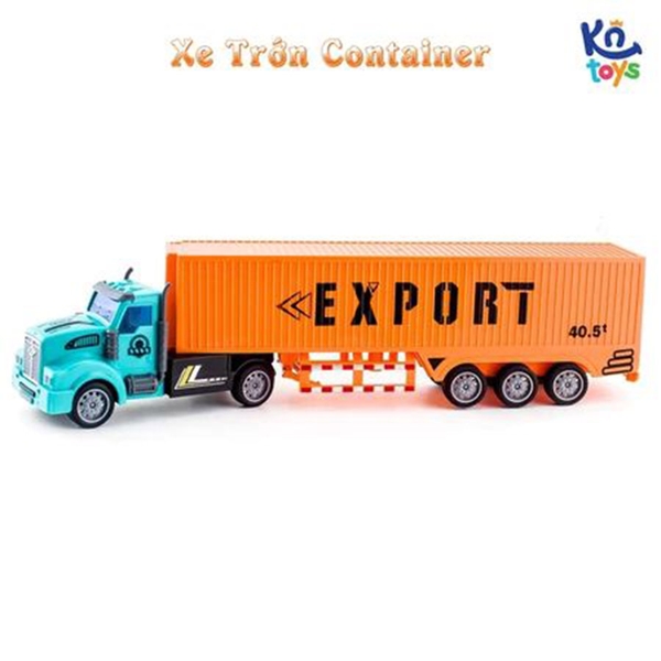 Đồ Chơi Mô Hình Sino - Xe Trớn Container - 412-3