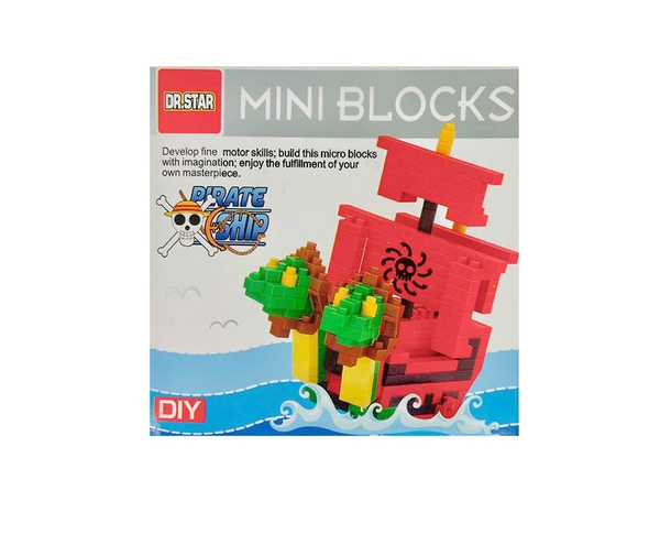 Đồ Chơi Xếp Hình Dr.Star - Con Tàu Rắn Của Nữ Hoàng Hải Tặc - 312 Chi Tiết - 2268