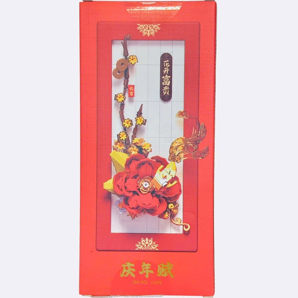 Đồ Chơi Lắp Ráp Khung Tranh Khai Hoa Phú Quý-Balody 21298