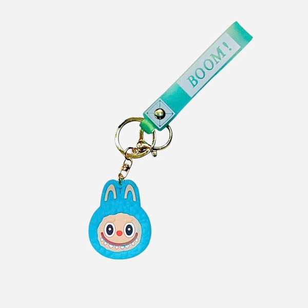 Móc Khóa Mặt Labubu Có Gương