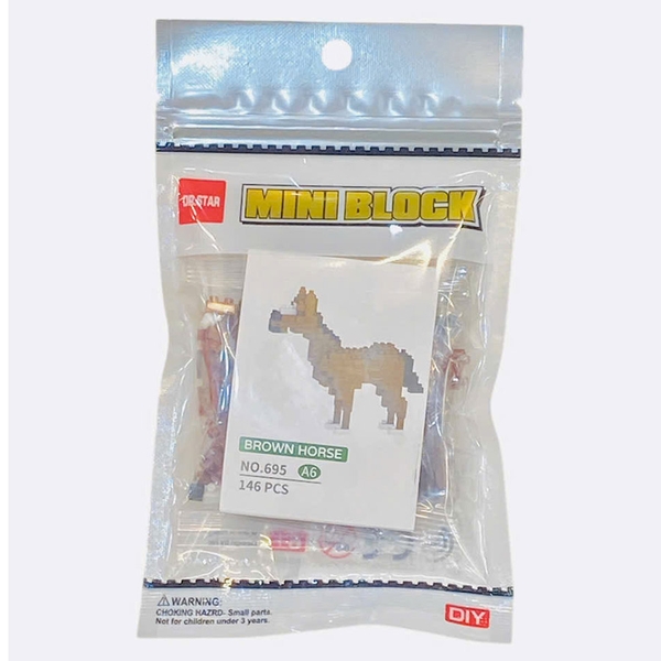 Đồ Chơi Xếp Hình Dr.Star - Động Vật Ăn Cỏ 0424