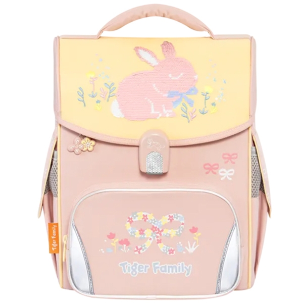 Ba Lô Học Sinh Chống Gù Tiger Family Jolly Schoolbag Pro 2 - Bows and Bunny [Sequins] TGJL-094A