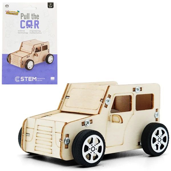 Đồ Chơi Giáo Dục Stem Bằng Gỗ - Ghép Hình Ô Tô - CH2038