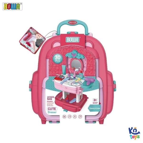 Đồ Chơi Bowa - Cặp Trang Điểm 30 Chi Tiết 8255P
