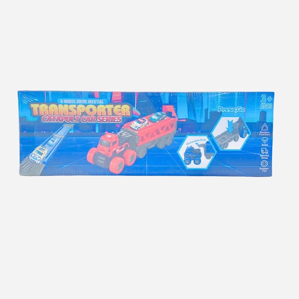 Đồ Chơi Mô Hình Xe Tải Inertia 2 Tầng (Kèm 2 Xe Đua) 1759 - 19868-22