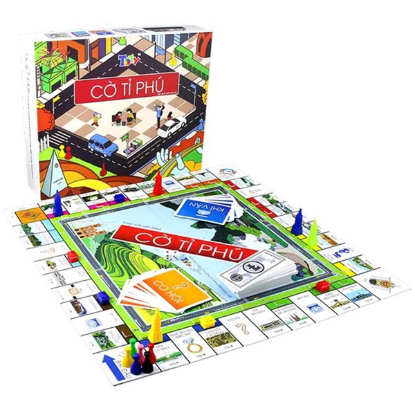 Đồ Chơi Cờ Tỉ Phú Nam Châm - Đẹp Quá Việt Nam Ơi TB01