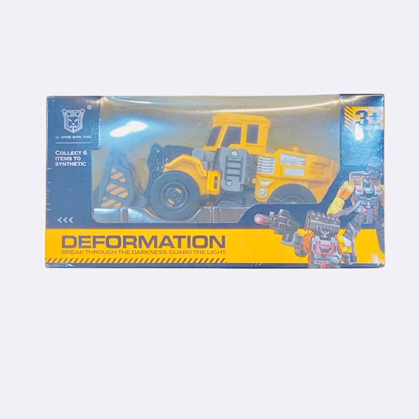 Đồ Chơi Biệt Đội Robot Biến Hình Xe Công Trình - Xe Ủi Đất 9824