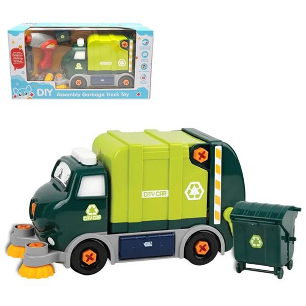 Đồ Chơi Diy Lắp Ráp Xe Môi Trường PAB049