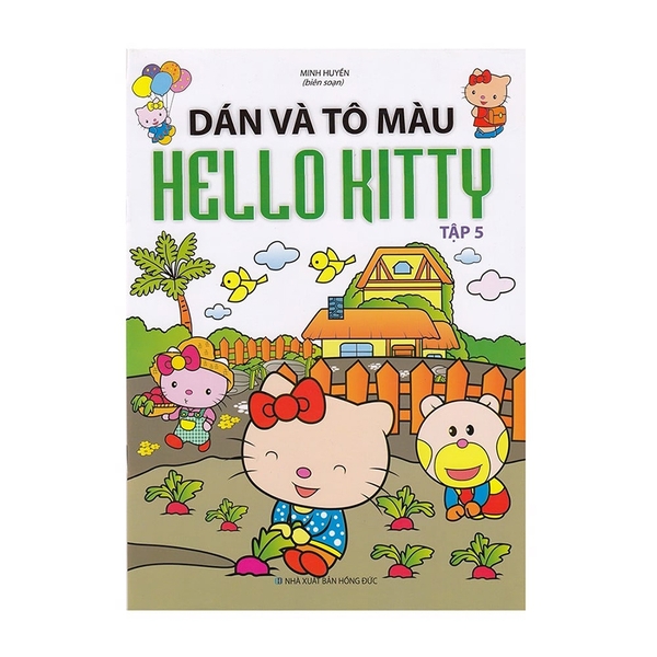 Tuyển tập 44+ tranh tô màu Hello Kitty dễ thương cute cho bạn thư giãn -  BlogAnChoi