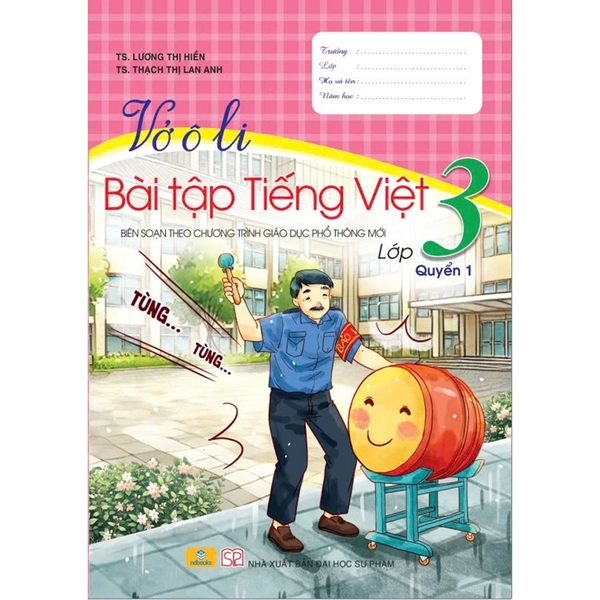Vở Ô Li Bài Tập Tiếng Việt 3 Quyển 1 Biên Soạn Theo Chương Trình GDPT Mới