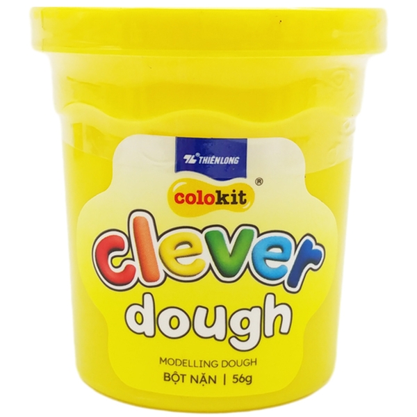 Bột Nặn Colokit MD-C008 Clever Dough 56g Màu Vàng