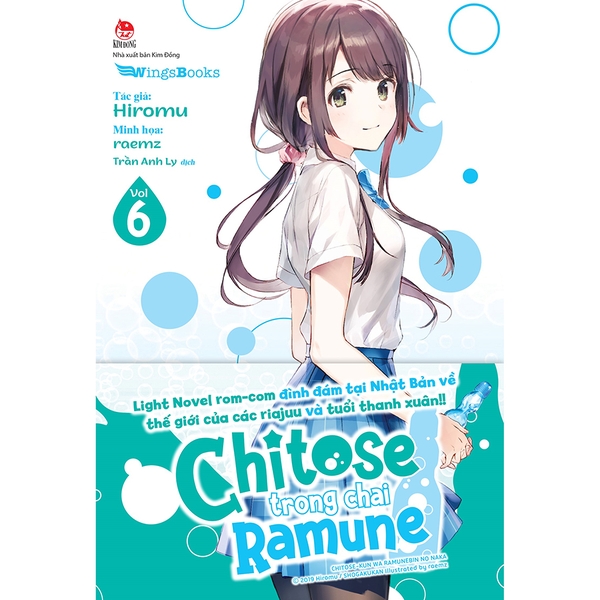 Chitose Trong Chai Ramune Tập 6 Tặng Kèm Bookmark Bế Hình Có Chân Đế