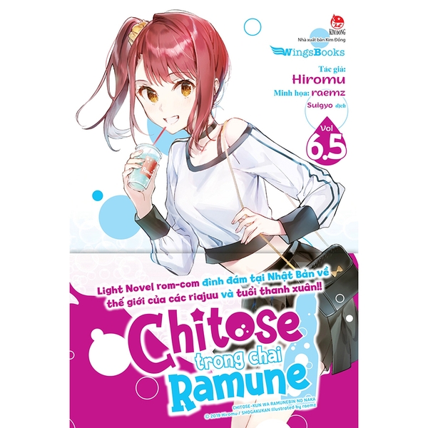 Chitose Trong Chai Ramune Tập 6.5 Tặng Kèm Bookmark Bế Hình Có Chân Đế