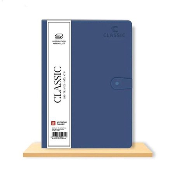 Sổ Da Hải Tiến Khuy Bấm Classic 8 4764 240Tr