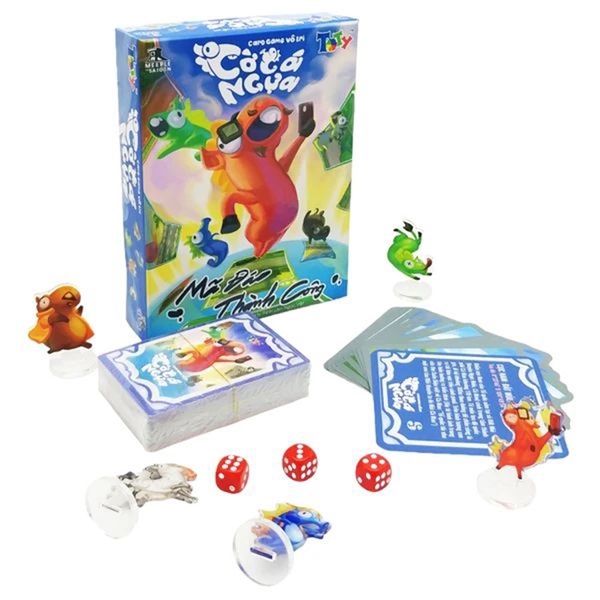 Đồ Chơi Cờ Cá Ngựa Phiên Bản Card Game Vô Tri TB02