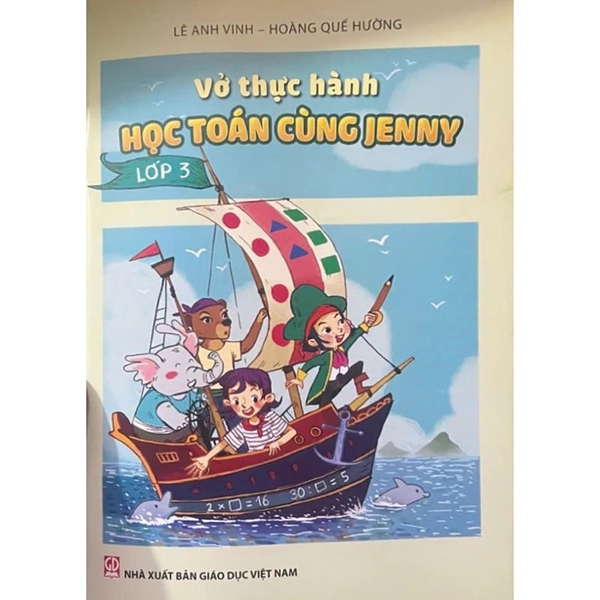 Vở Thực Hành Học Toán Cùng Jenny Lớp 3