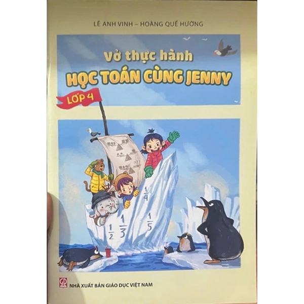 Vở Thực Hành Học Toán Cùng Jenny Lớp 4