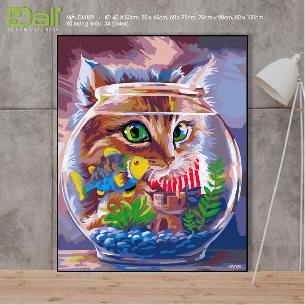 Tranh Tô Màu Số Hóa DV029