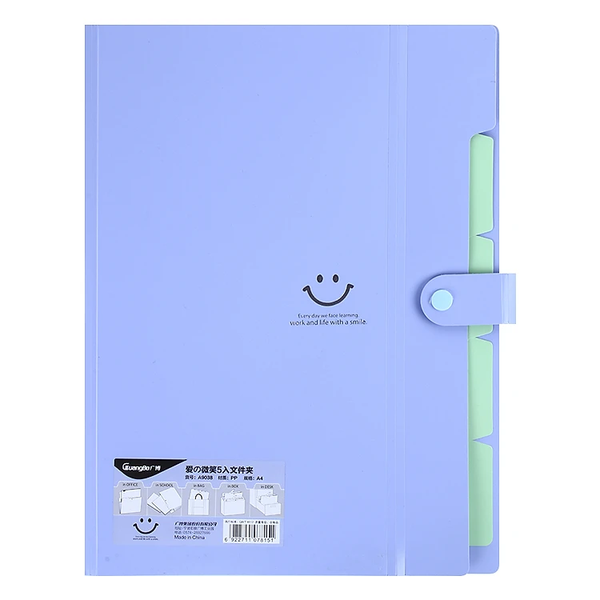 Bìa Mặt Cười A4 GuangBo 9038
