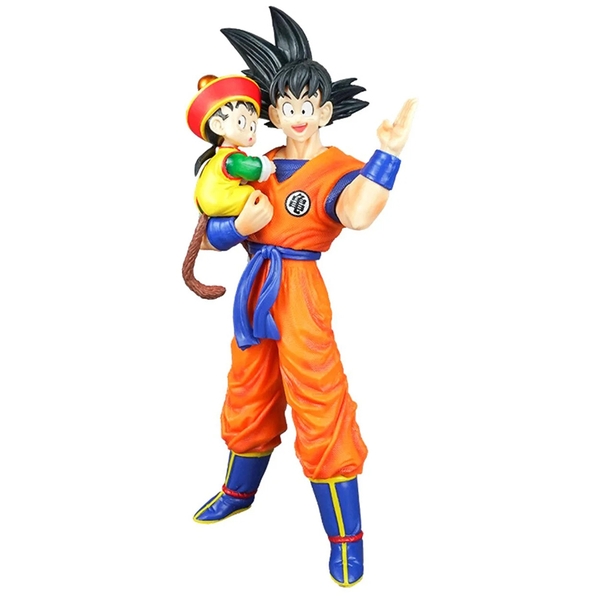 Tượng Trang Trí Dragon Ball - Goku Bế Gohan Model I16106-B