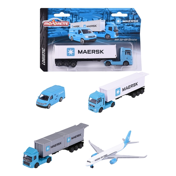 Đồ Chơi Xe Mô Hình Majorette Maersk Transport Vehicles 212057289