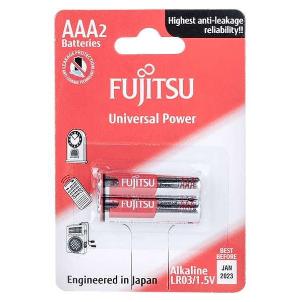 Pin Fujitsu Alkaline LR03 (2B) FU-W-FI AAA