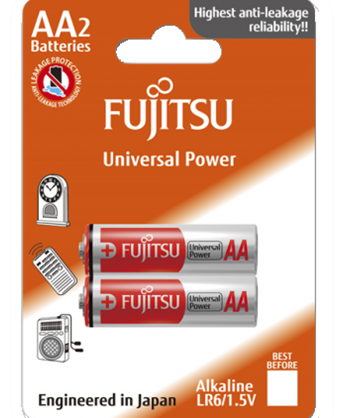 Pin Fujitsu Alkaline LR6 (2B) FU-W-FI AA