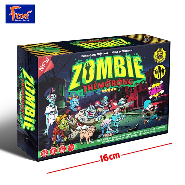 Đồ Chơi Foxi Thẻ Mở Rộng Zombie