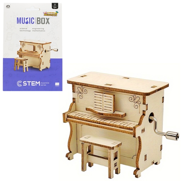 Đồ Chơi STEM Bằng Gỗ - Ghép Hình Đàn Piano