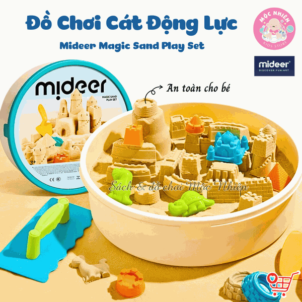 Đồ Chơi Cát Động Lực An Toàn Cho Bé Mideer Magic Sand MD4307 - Dành Cho Bé Từ 3 Tuổi