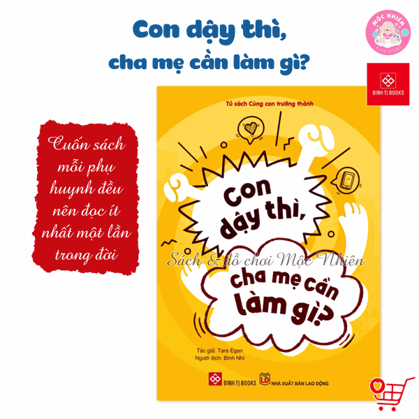 Sách - Con dậy thì, cha mẹ cần làm gì? - Đinh Tị Books