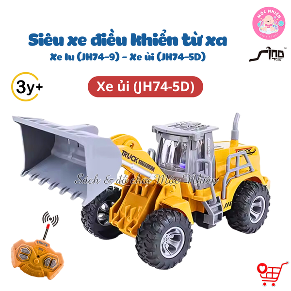 Đồ chơi điều khiển SINO TOYS JH74-5D: Xe ủi