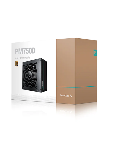 Nguồn máy tính Deepcool PM750D 750W - 80+ GOLD