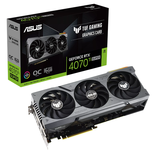 ASUS TUF Gaming GeForce RTX 4070 Ti SUPER 16GB GDDR6X OC