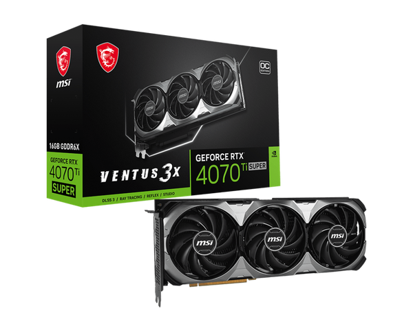 MSI GeForce RTX 4070 Ti SUPER 16GB VENTUS 3X OC
