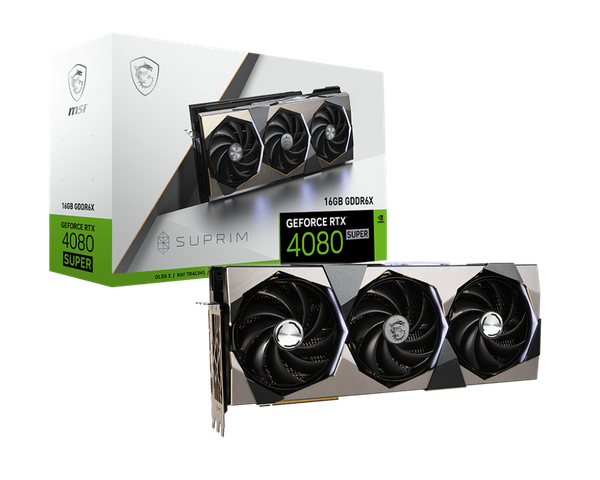 MSI GeForce RTX 4080 SUPER 16GB SUPRIM