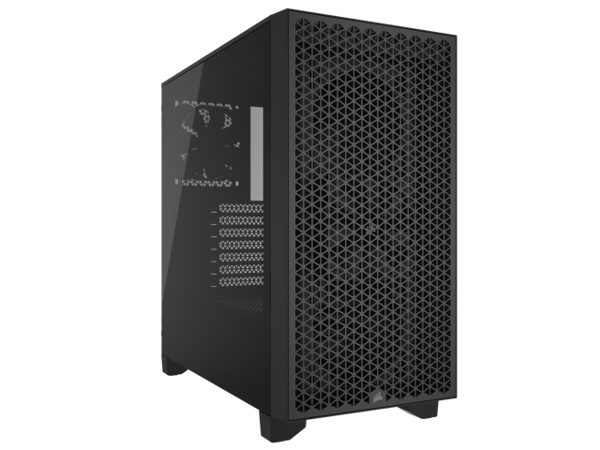 Case Corsair 3000D AIRFLOW Mid-Tower PC Case - Black (CC-9011251-WW)