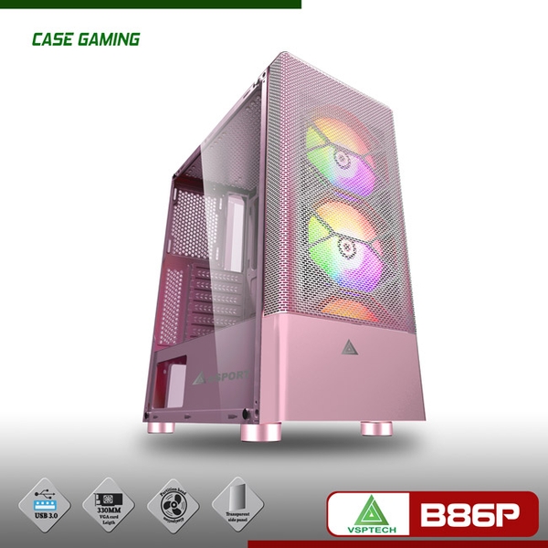 Case VSP B86 Hồng (NO FAN)